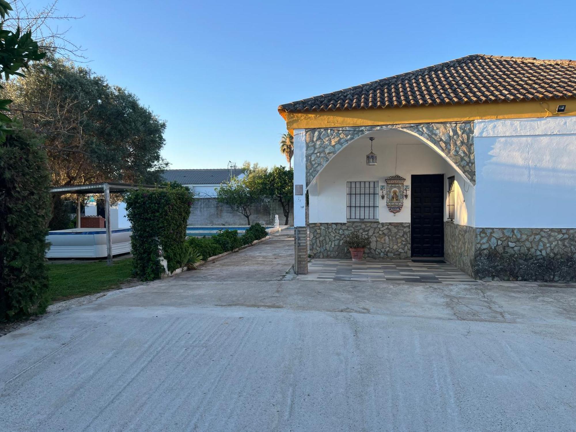 Chalet Piscina Jakuzzi Sevilla Hacienda de Tarazona 外观 照片